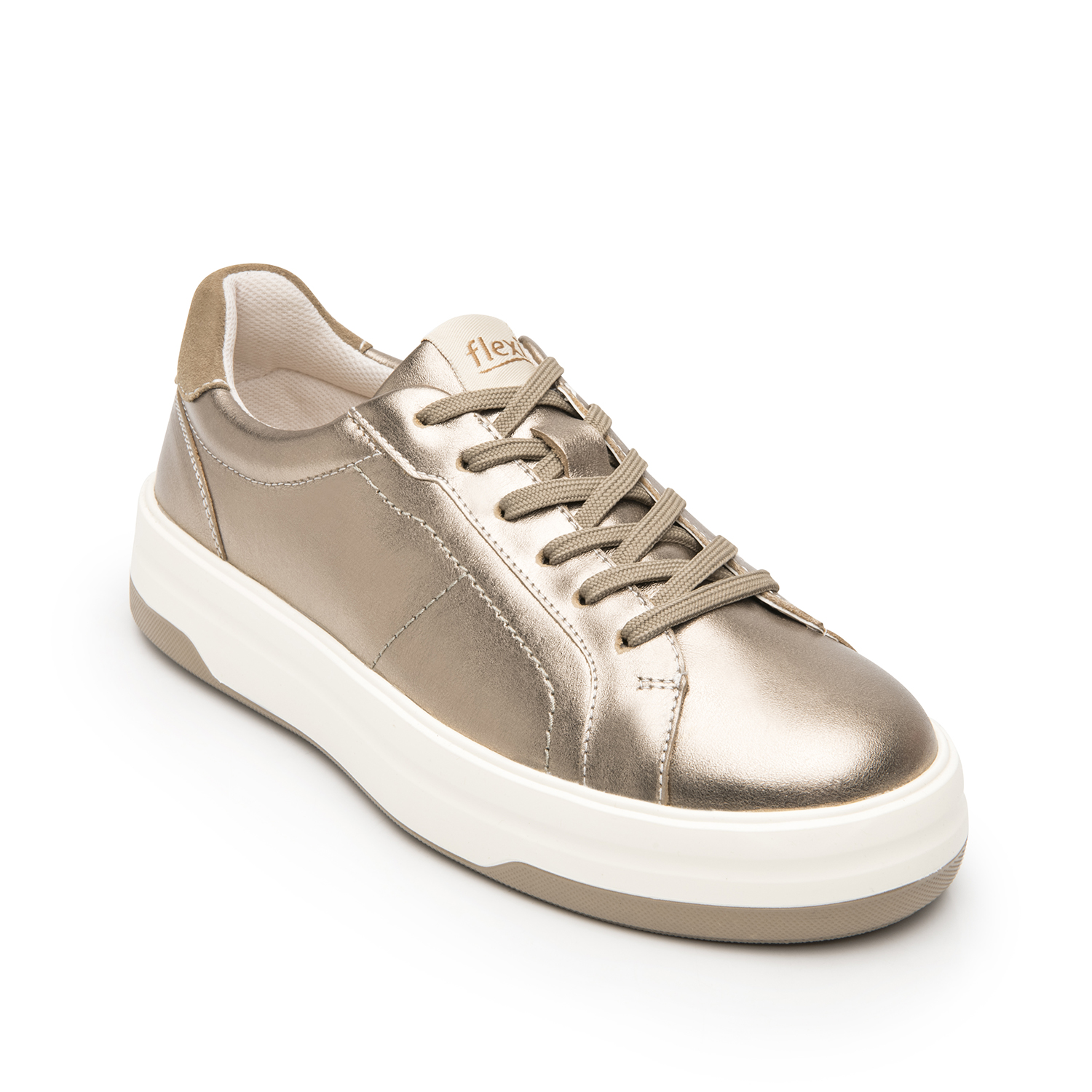 ZAPATILLA MUJER MAITE 137401 DORADA - 1