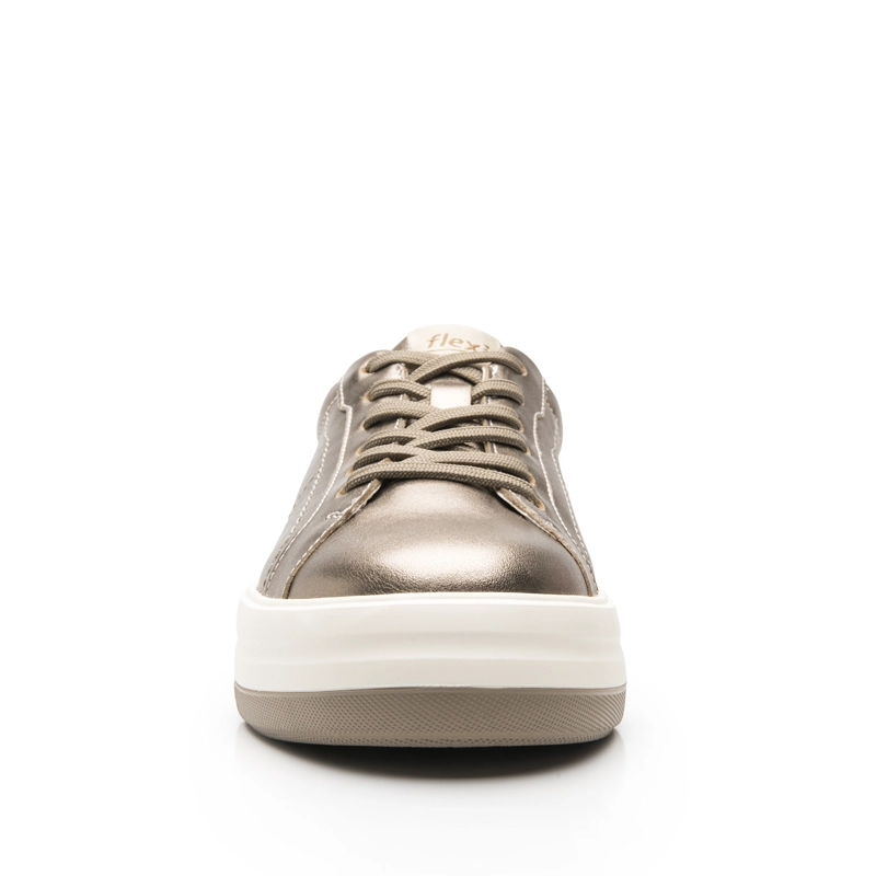 ZAPATILLA MUJER MAITE 137401 DORADA - 3