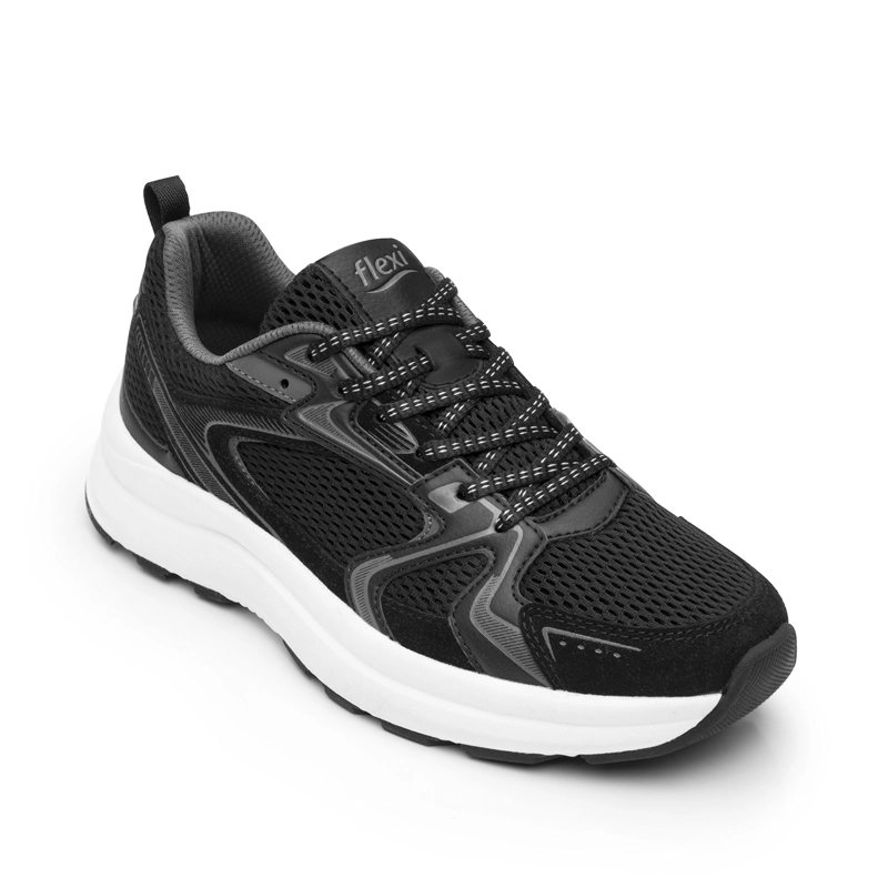 ZAPATILLA MUJER JEZZ 138701 NEGRA - 2