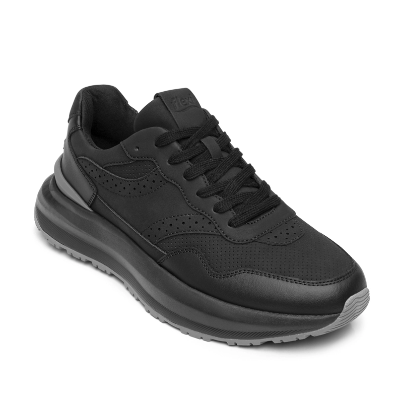 ZAPATILLA HOMBRE BELK 420903 NEGRA - 2