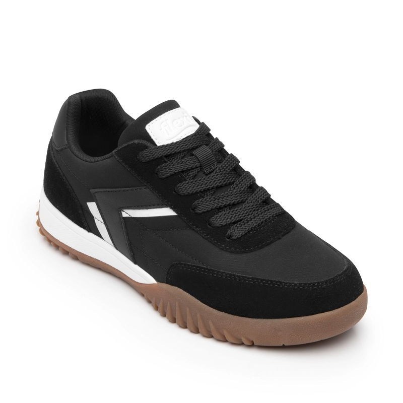 ZAPATILLA MUJER NAOKI 138501 NEGRA - 2