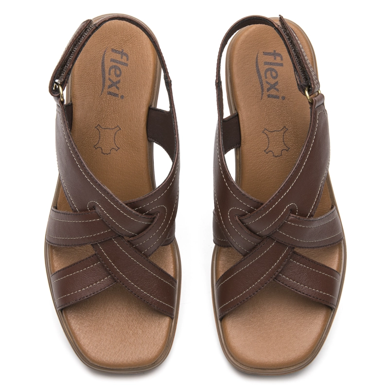 SANDALIA MUJER KAIA 133504 CAFE - 6