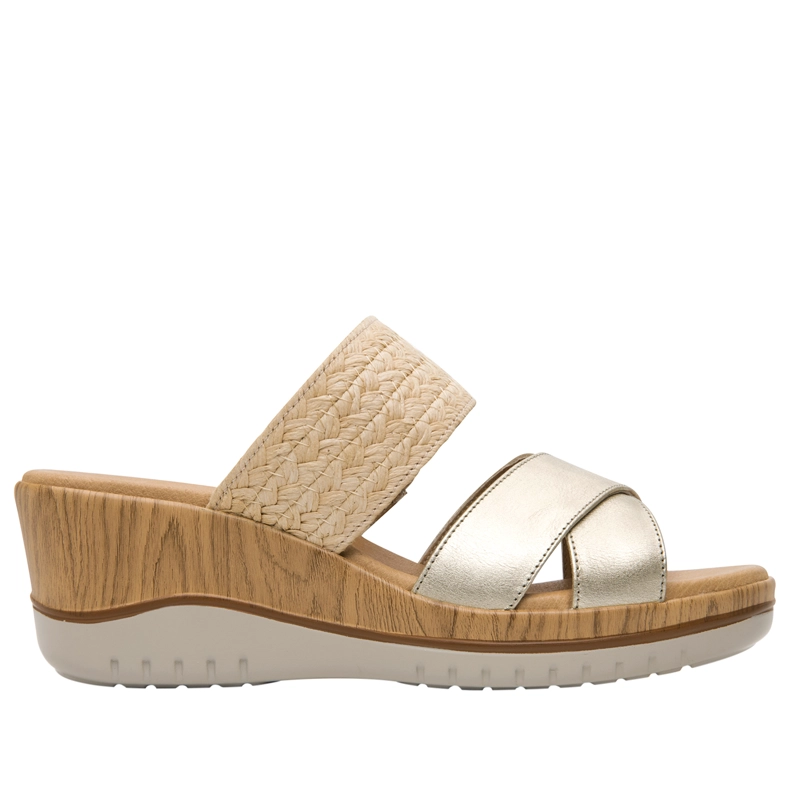 SANDALIA MUJER EMILY 113324 DORADA - 1