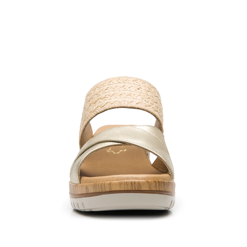 SANDALIA MUJER EMILY 113324 DORADA - 4