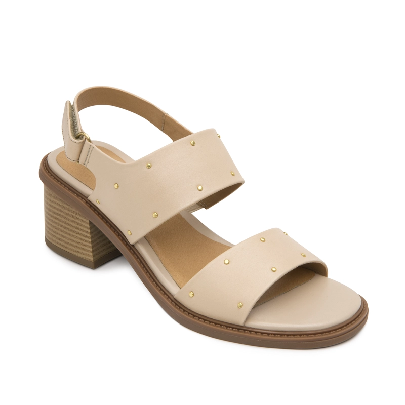 SANDALIA MUJER ITACARE 128407 BLANCO CREMA - 2
