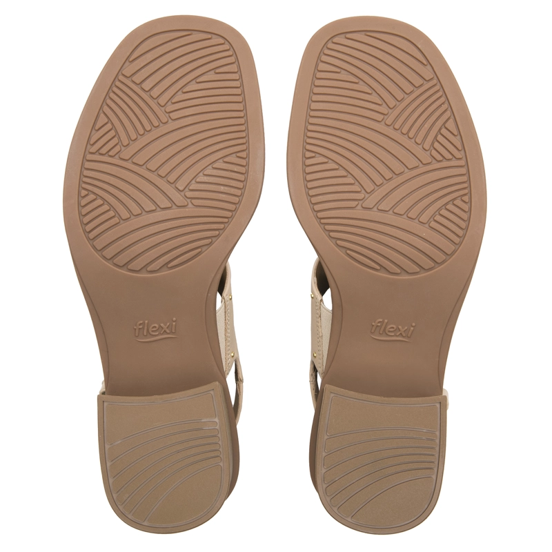 SANDALIA MUJER ITACARE 128407 BLANCO CREMA - 7