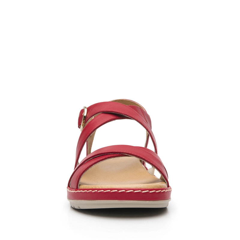 SANDALIA MUJER PEONIA 100227 ROJA - 4