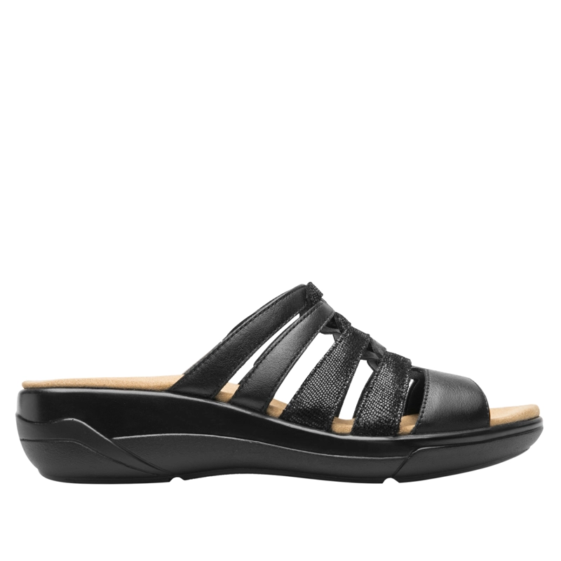 SANDALIA MUJER SIWA 133701 NEGRA - 1