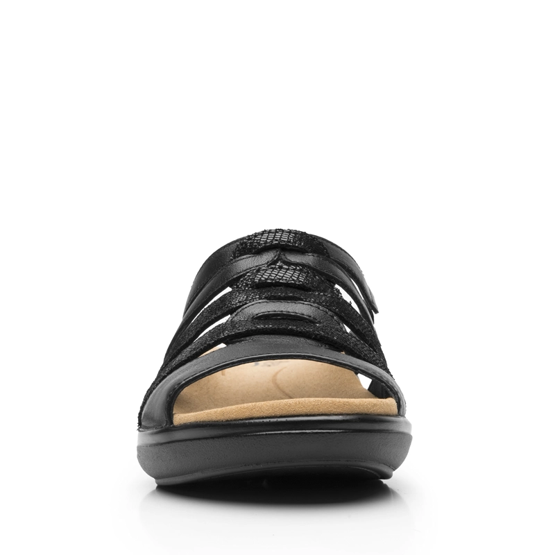 SANDALIA MUJER SIWA 133701 NEGRA - 4