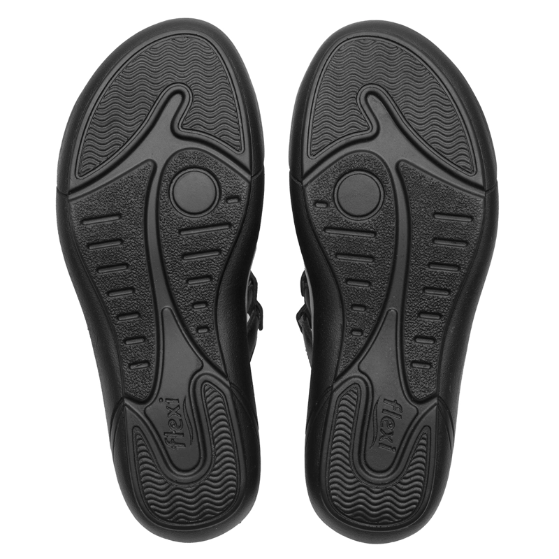 SANDALIA MUJER SIWA 133701 NEGRA - 7