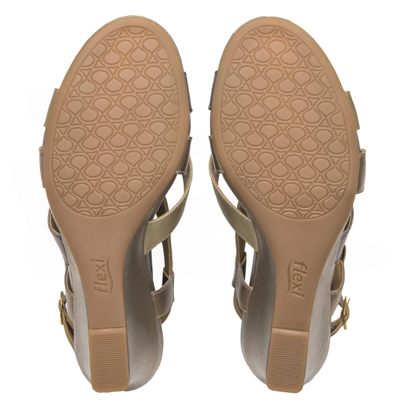SANDALIA MUJER GILMA 128309 DORADA - 7
