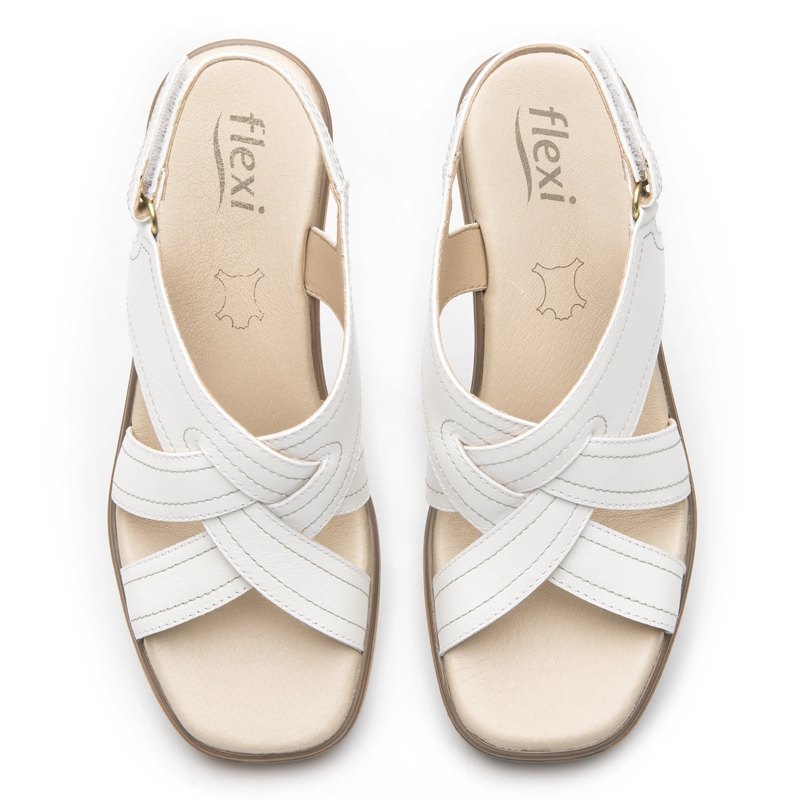 SANDALIA MUJER KAIA 133504 BLANCA - 6