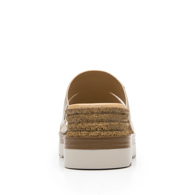 SANDALIA MUJER MANAUS 127705 BEIGE Y ROSA - 5