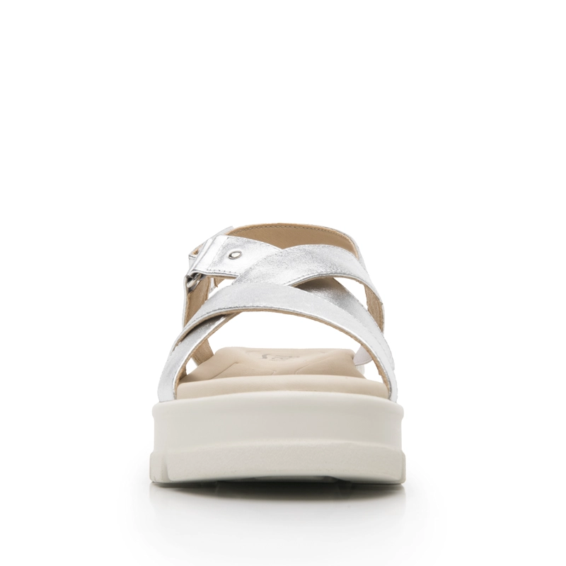 SANDALIA MUJER LEXA 128513 PLATEADA - 4