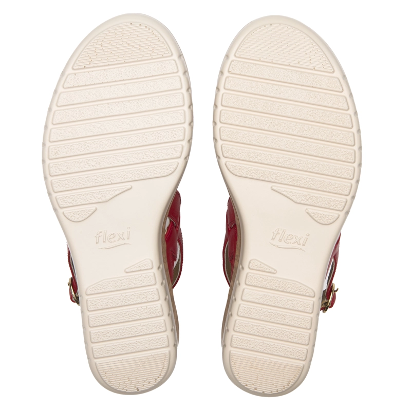 SANDALIA MUJER EMILY 113325 ROJA - 7