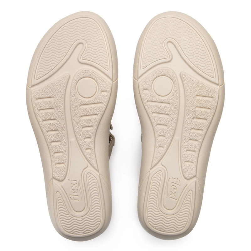 SANDALIA MUJER SIWA 133701 TAUPE - 7