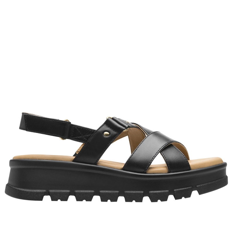 SANDALIA MUJER LEXA 128513 NEGRO - 1