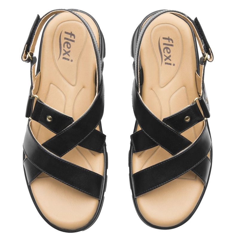 SANDALIA MUJER LEXA 128513 NEGRO - 6