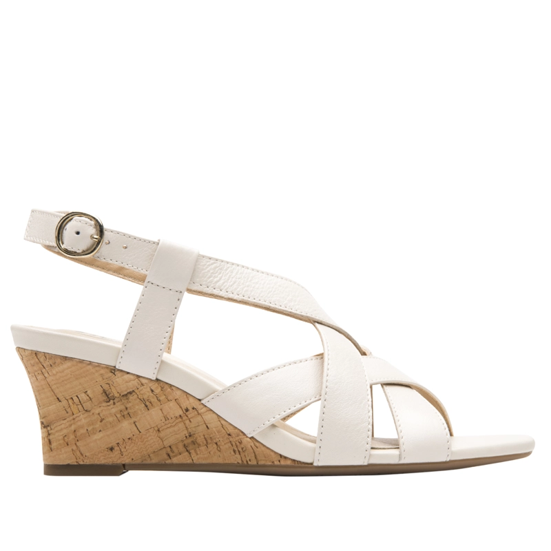 SANDALIA MUJER GILMA 128309 BLANCO ALGODON - 1