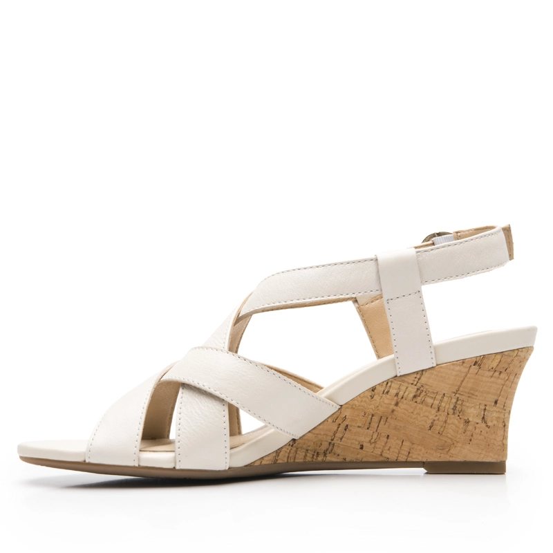 SANDALIA MUJER GILMA 128309 BLANCO ALGODON - 3