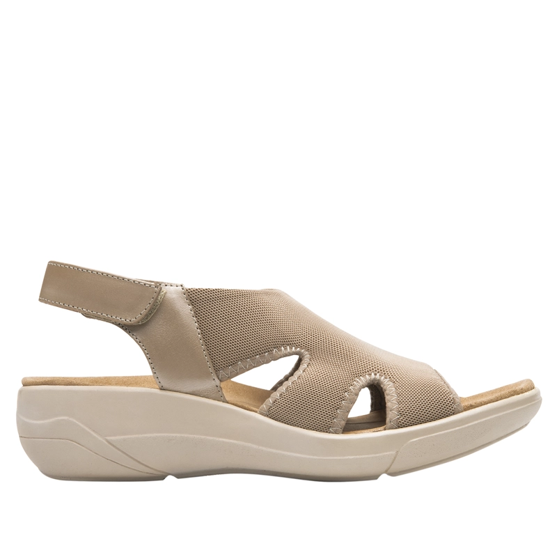 SANDALIA MUJER SIWA 133703 BEIGE - 1