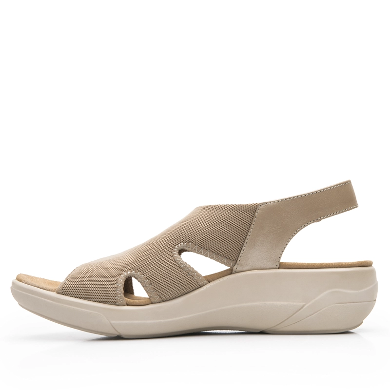 SANDALIA MUJER SIWA 133703 BEIGE - 3