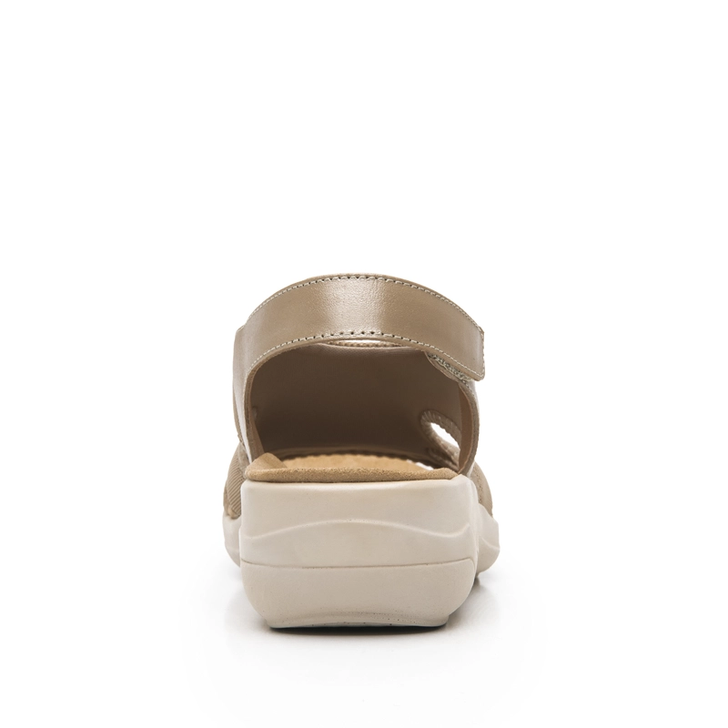SANDALIA MUJER SIWA 133703 BEIGE - 5