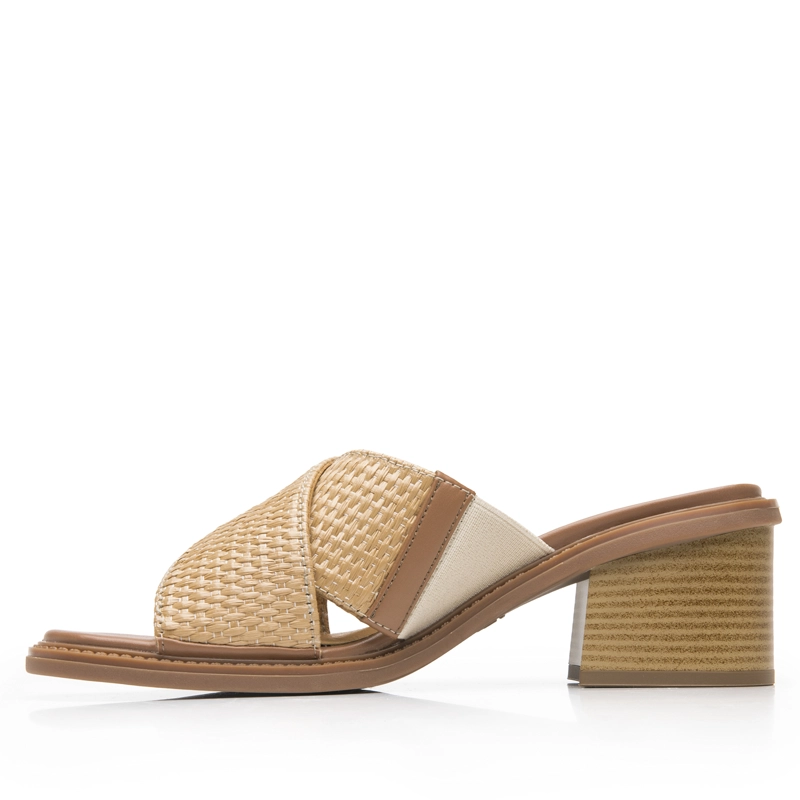 SANDALIA MUJER ITACARE 128406 CAMEL - 3