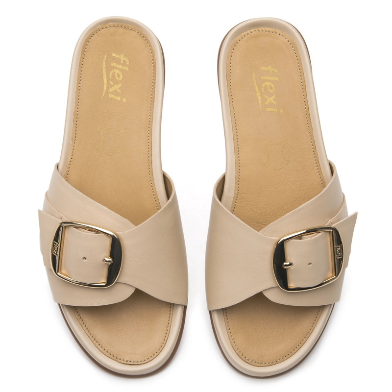 SANDALIA MUJER CATERINA 133601 BLANCO CREMA - 6