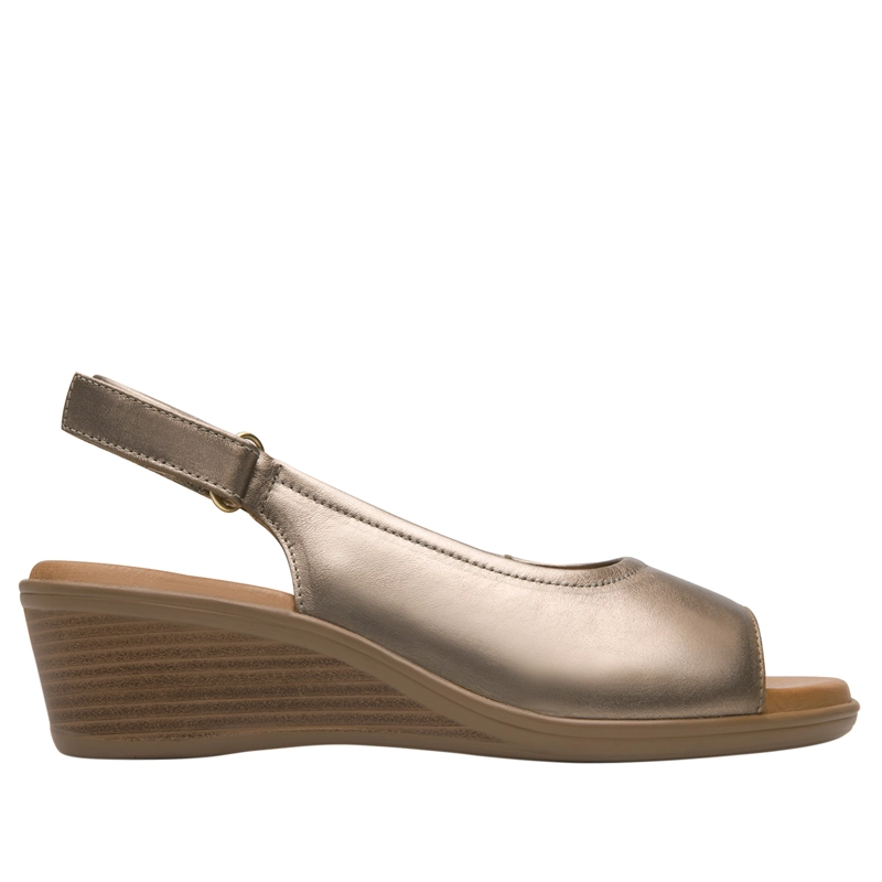 SANDALIA MUJER ZURA 123717 DORADA - 1