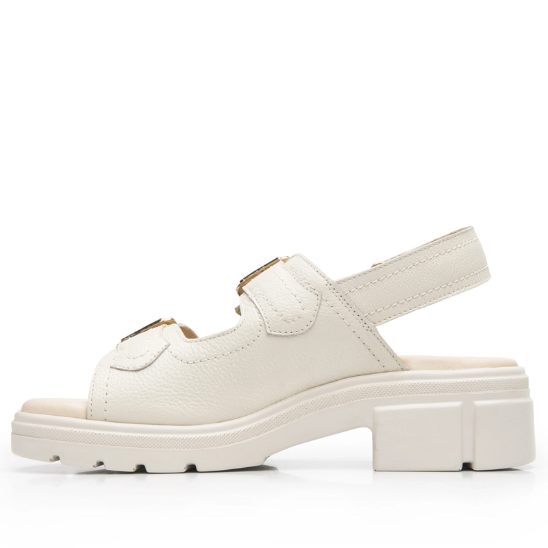 SANDALIA MUJER SIDNEY 133805 BLANCO MARFIL - 4
