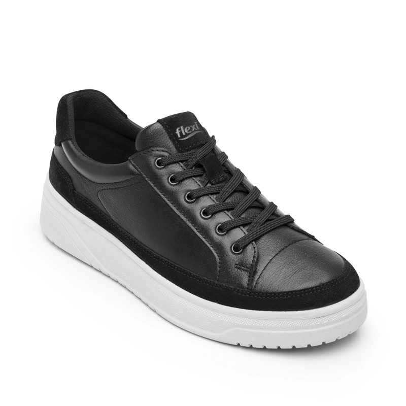 ZAPATILLA MUJER HELINA 136602 NEGRA - 2