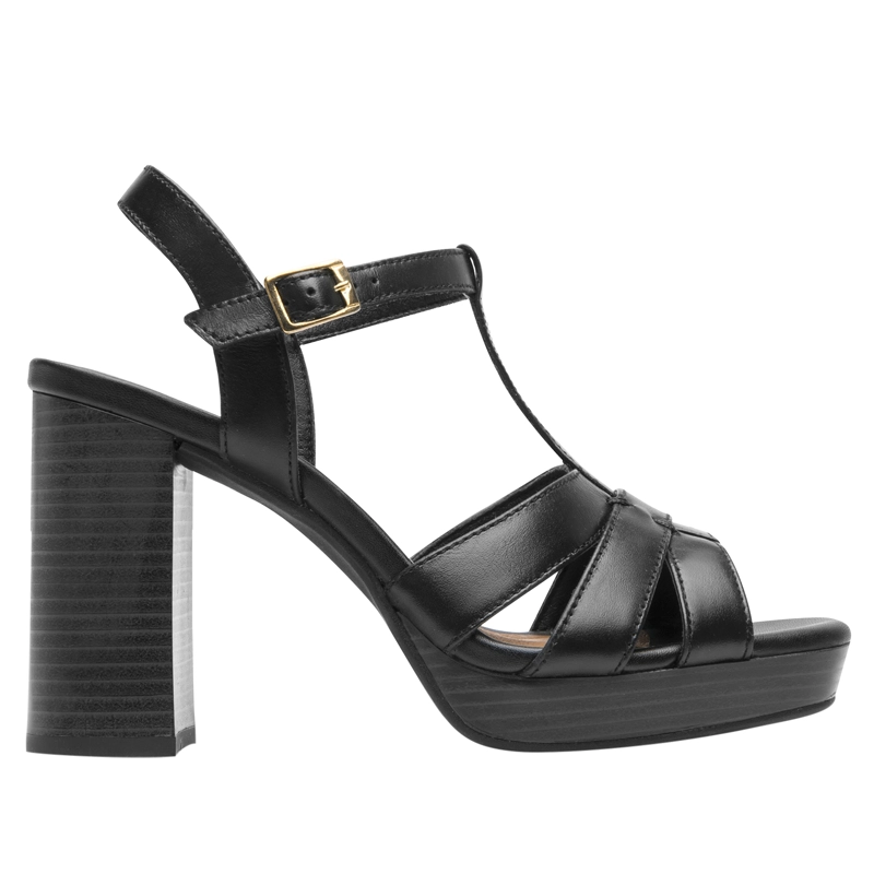 SANDALIA MUJER KATNIS 134401 NEGRA - 1