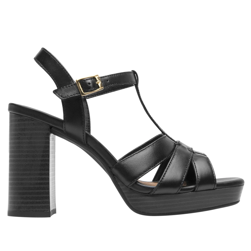 SANDALIA MUJER KATNIS 134401 NEGRA - 1
