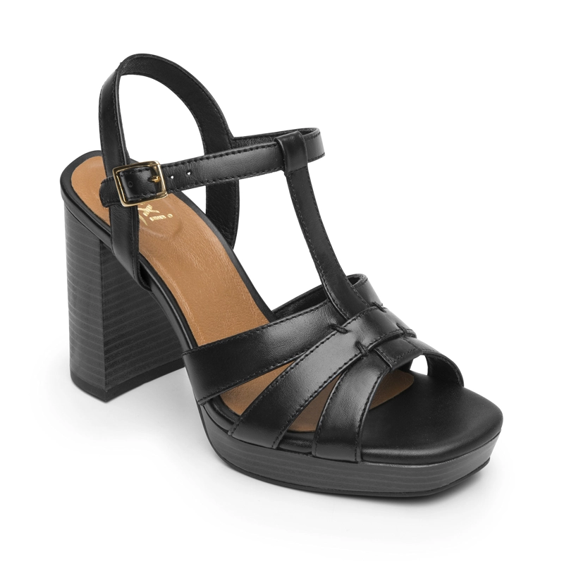 SANDALIA MUJER KATNIS 134401 NEGRA - 2
