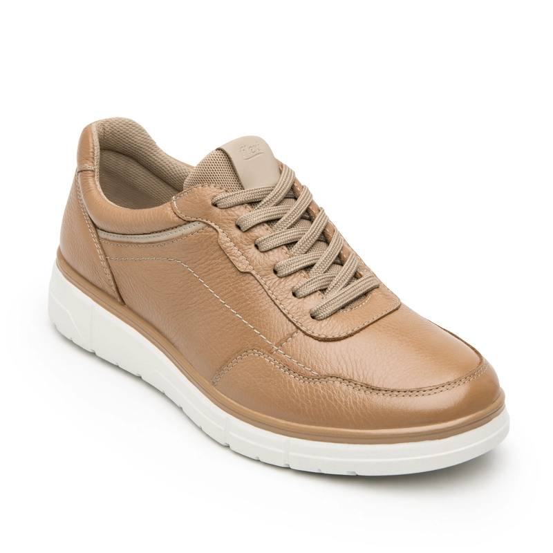 ZAPATILLA MUJER TURAN 137902 CAFE - 2