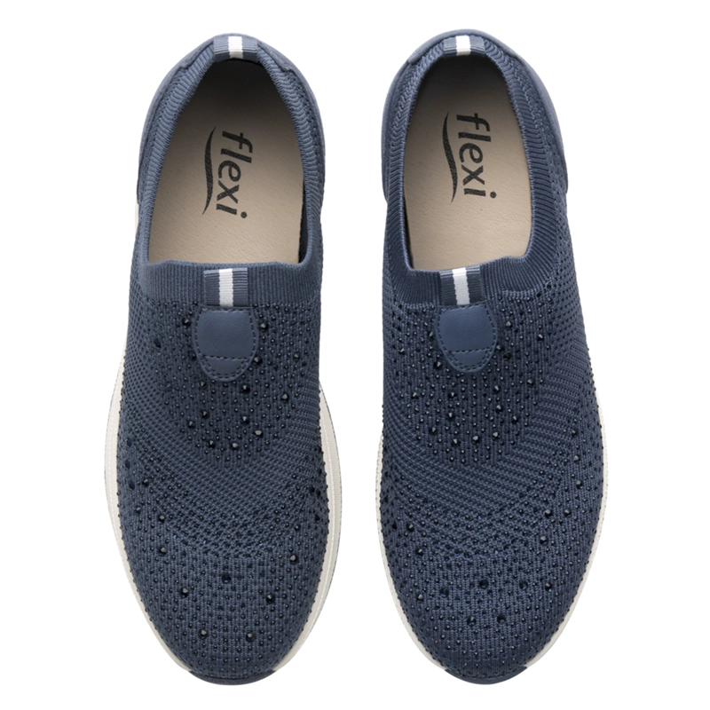ZAPATILLA MUJER LETTI 134101 AZUL - 6