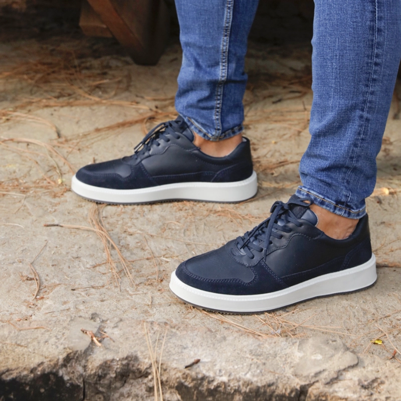 ZAPATILLA HOMBRE HABIB 422102 AZUL OSCURO - 3