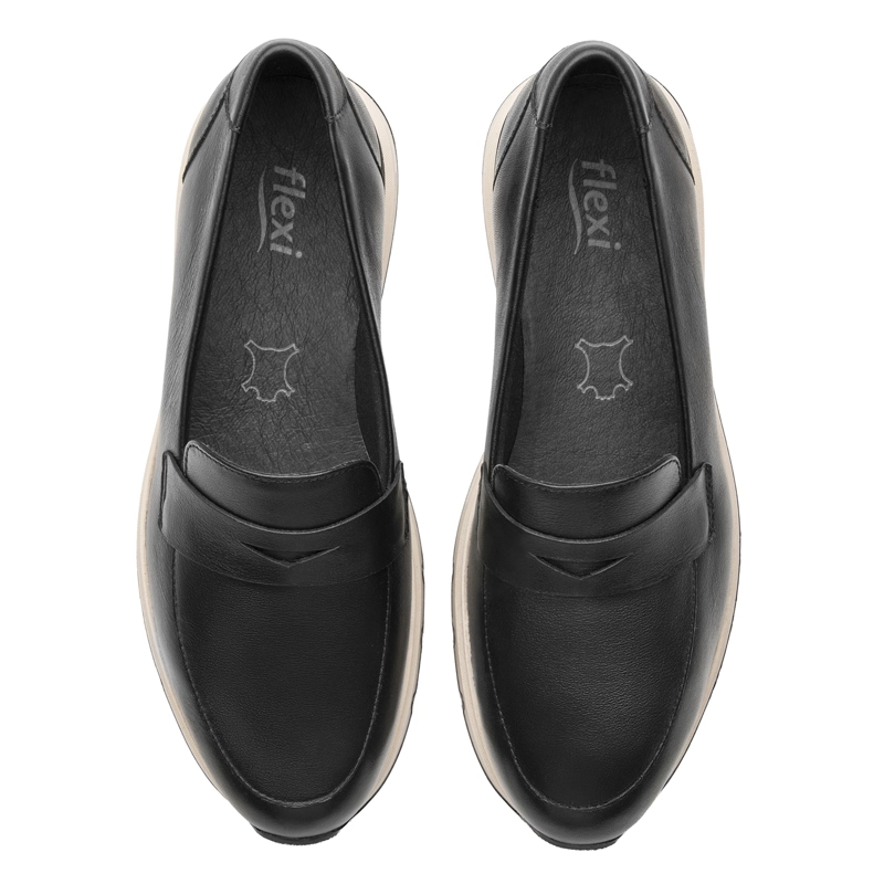 MOCASIN MUJER MILDRED 137002 NEGRA - 6