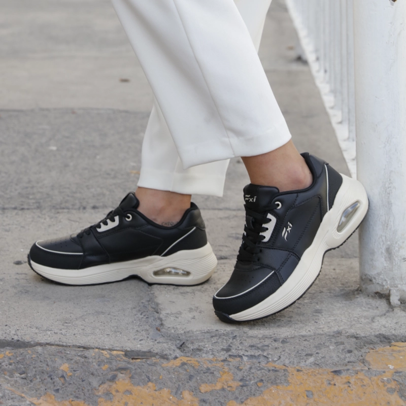 ZAPATILLA MUJER SALUMA 131503 NEGRA - 2
