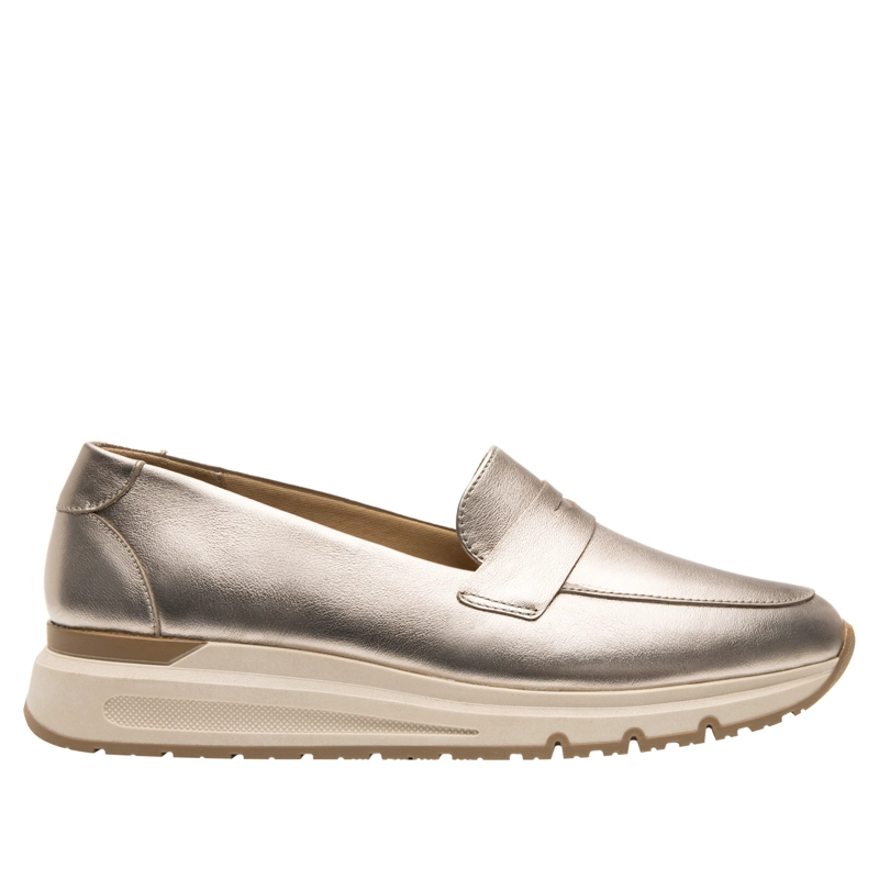 MOCASIN MUJER MILDRED 137002 ORO ROSADO - 1