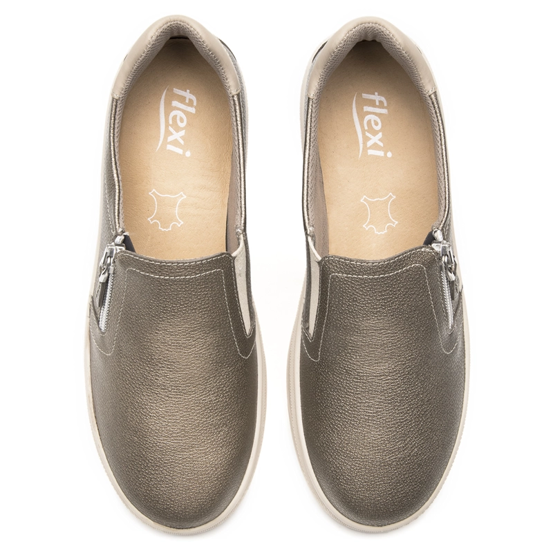 ZAPATILLA MUJER HELINA 136604 DORADA - 6