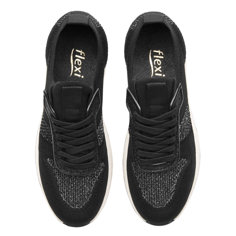 ZAPATILLA MUJER LETTI 134103 NEGRA - 6