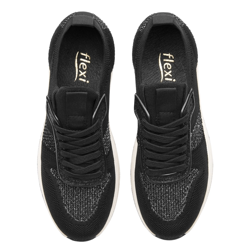 ZAPATILLA FLEXI MUJER LETTI 134103 NEGRA - 6