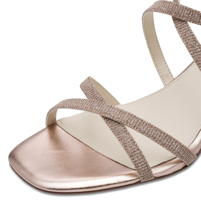 SANDALIA MUJER TAMARIS 28204-42 ROSA METALICO - 2