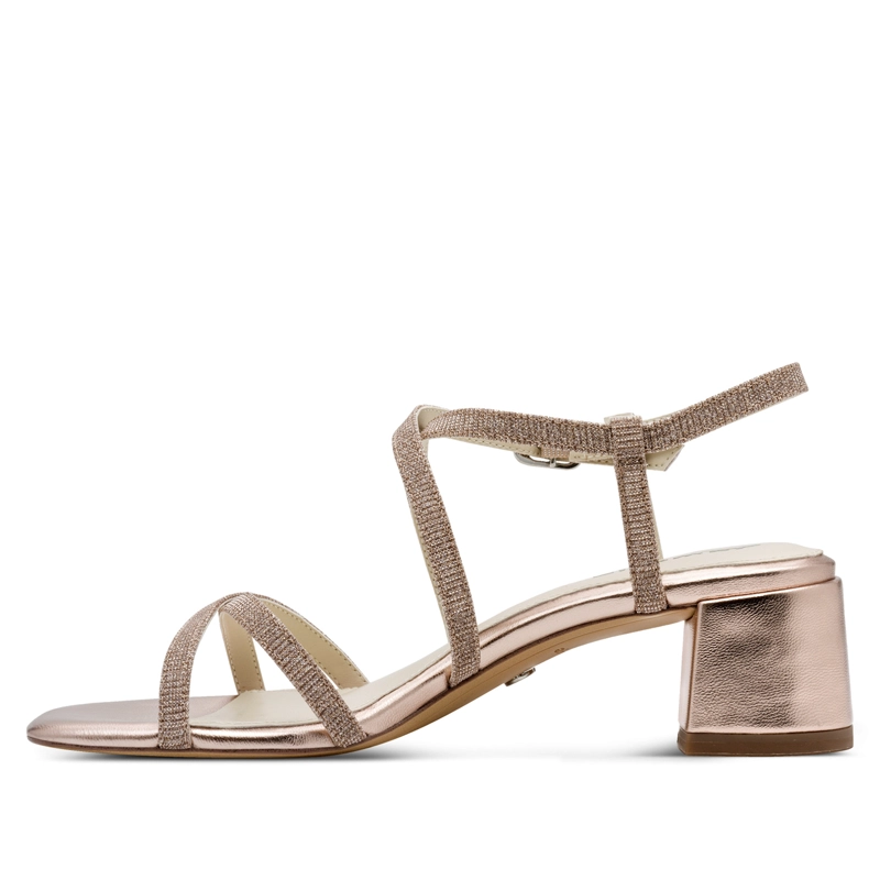 SANDALIA MUJER TAMARIS 28204-42 ROSA METALICO - 5
