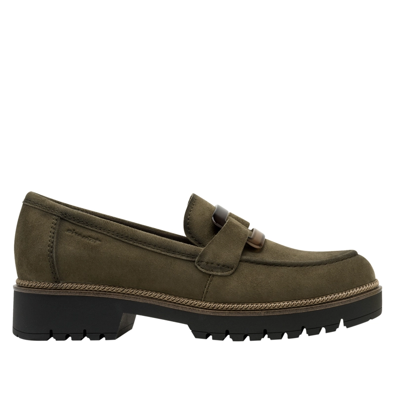 MOCASIN MUJER TAMARIS 24722-43 VERDE OLIVO - 1