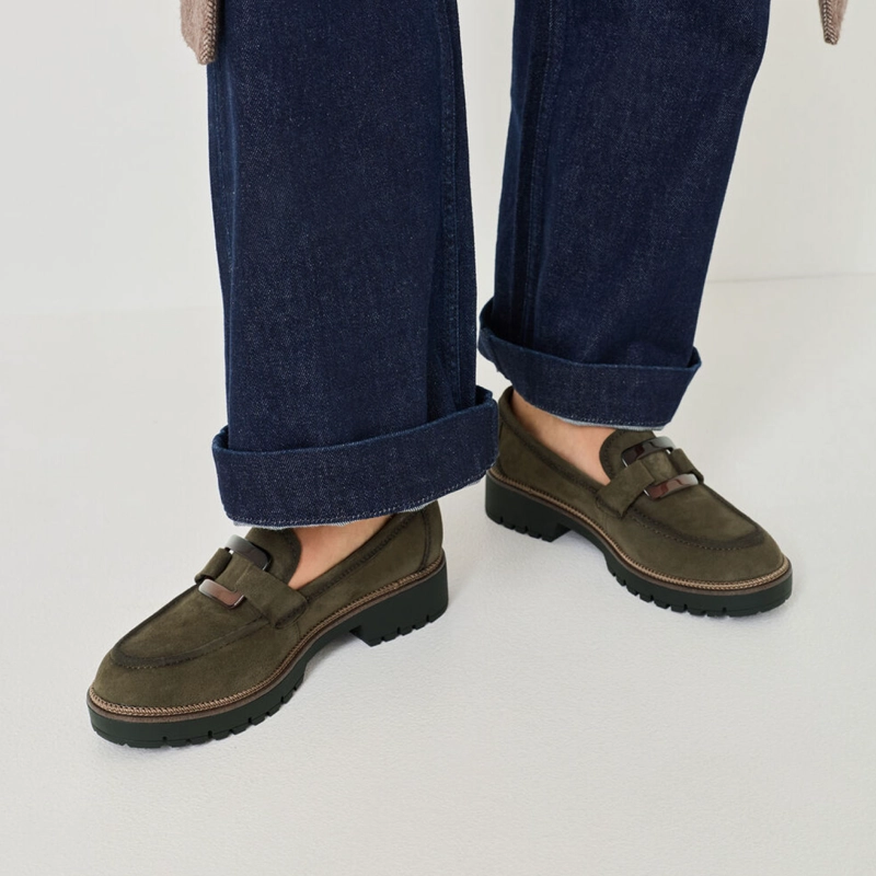 MOCASIN MUJER TAMARIS 24722-43 VERDE OLIVO - 4