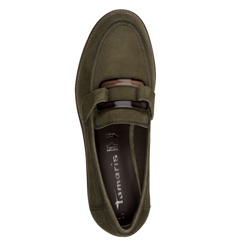 MOCASIN MUJER TAMARIS 24722-43 VERDE OLIVO - 6