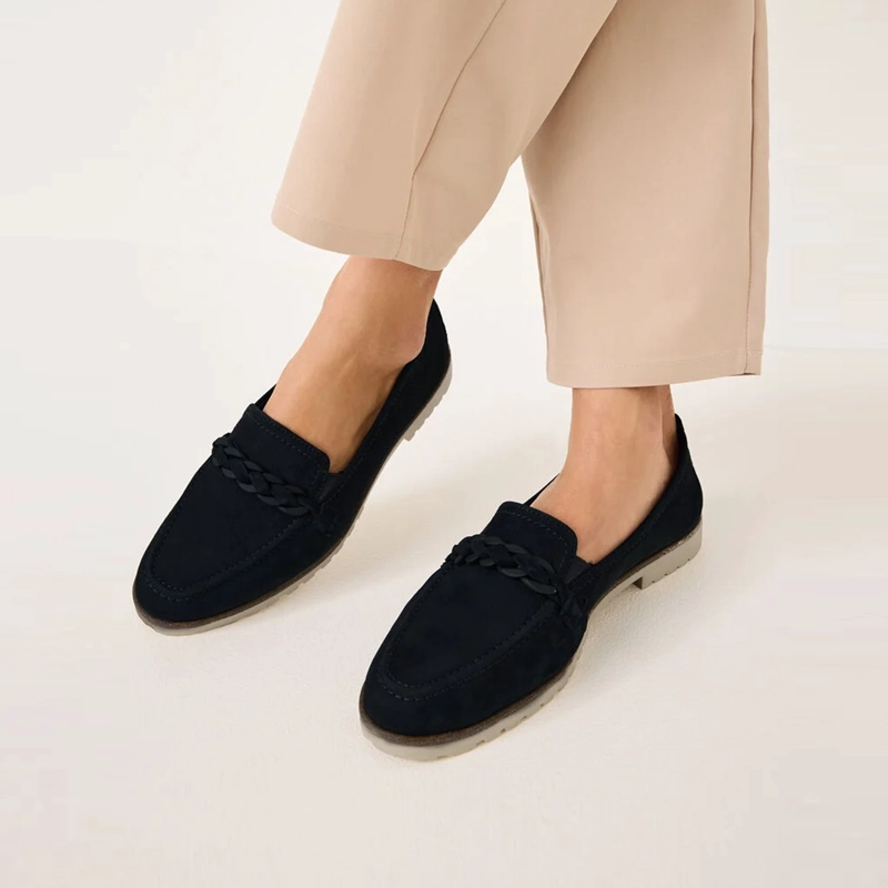 MOCASIN MUJER TAMARIS 24200-42 AZUL - 3